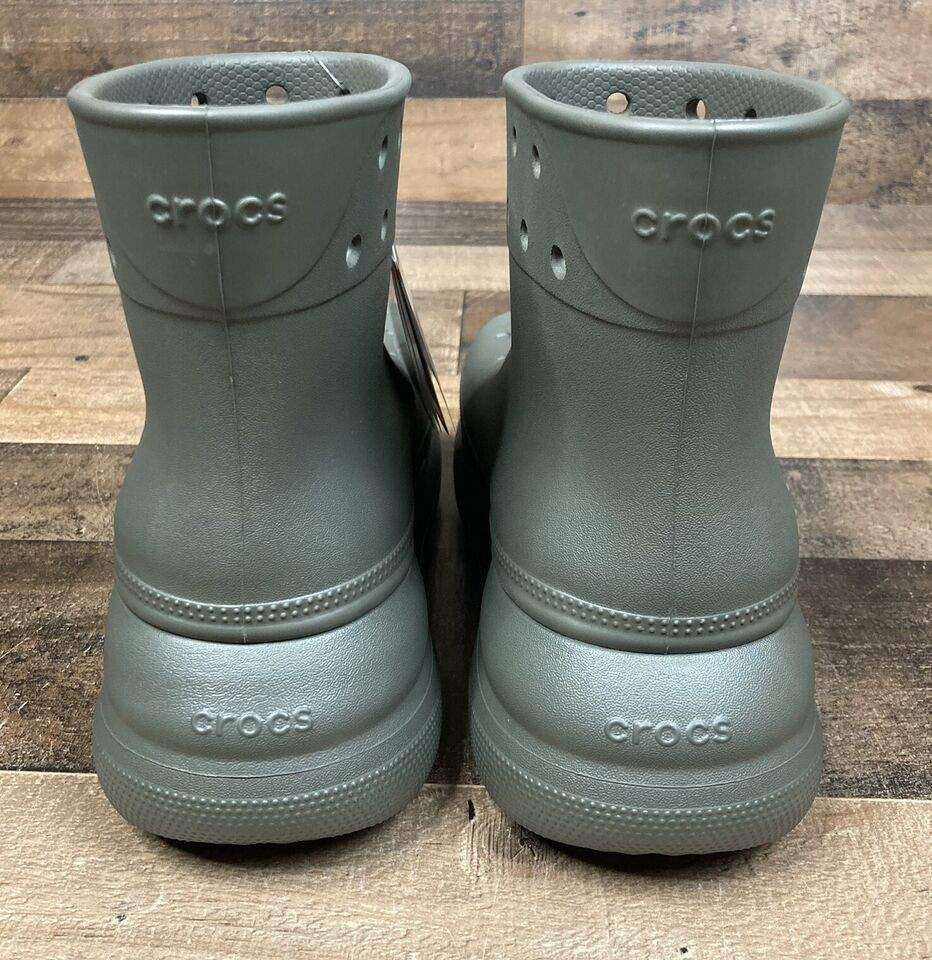 Жіночі гумові чоботи Crocs Crush Rain Boot Dusty Olive — фото 3