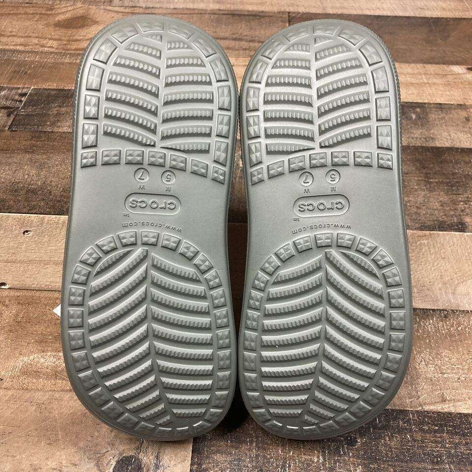 Жіночі гумові чоботи Crocs Crush Rain Boot Dusty Olive — фото 8