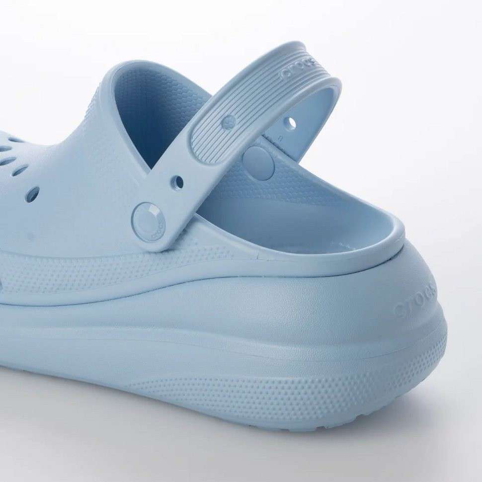 Жіночі Crocs Classic Clog Crush Platform Blue Calcite — фото 12