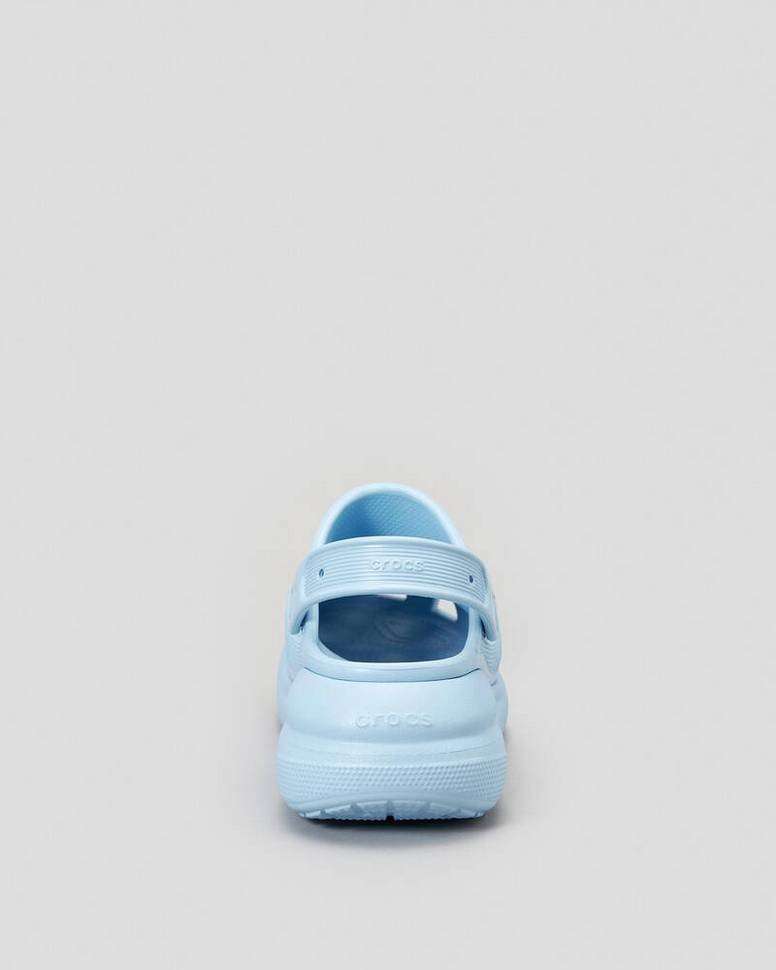 Жіночі Crocs Classic Clog Crush Platform Blue Calcite — фото 3