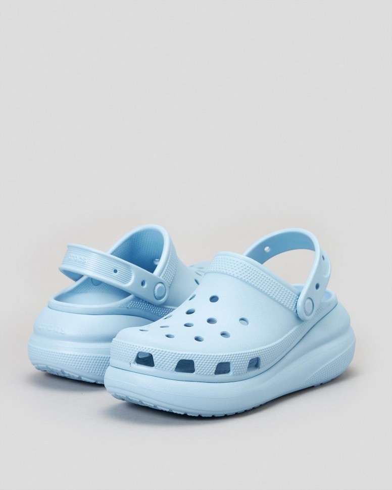 Жіночі Crocs Classic Clog Crush Platform Blue Calcite — фото 6
