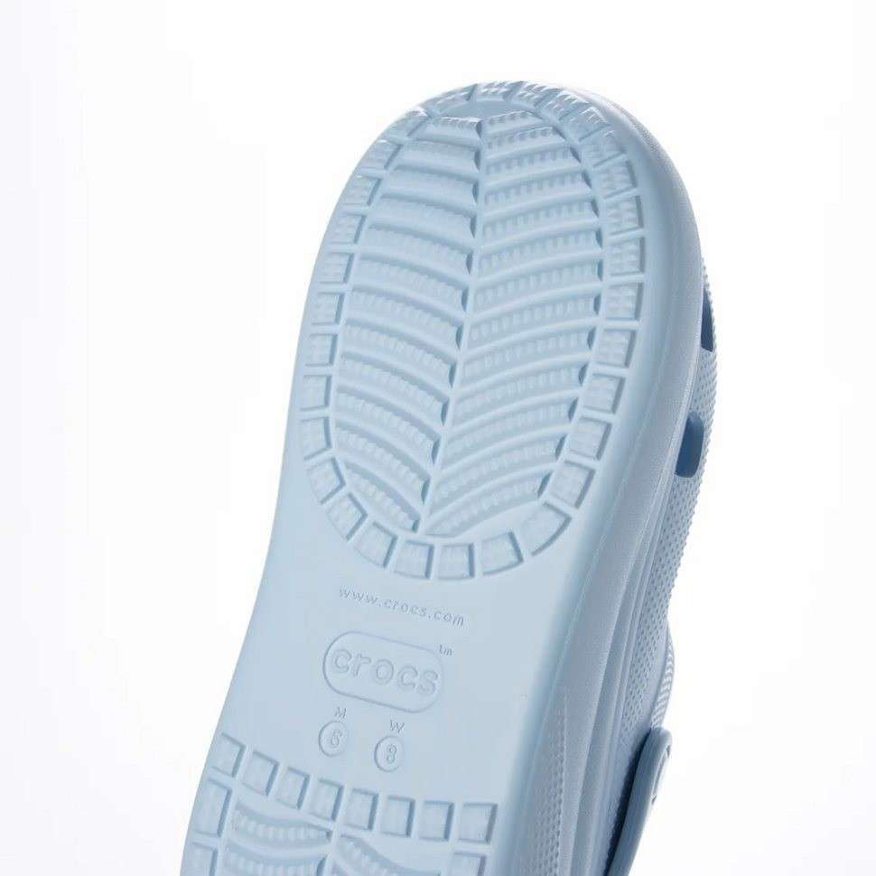 Жіночі Crocs Classic Clog Crush Platform Blue Calcite — фото 8
