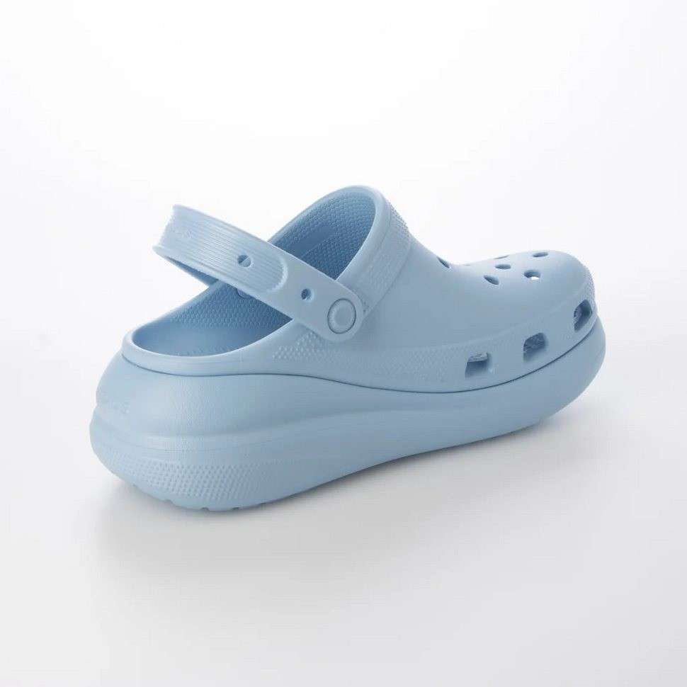 Жіночі Crocs Classic Clog Crush Platform Blue Calcite — фото 9