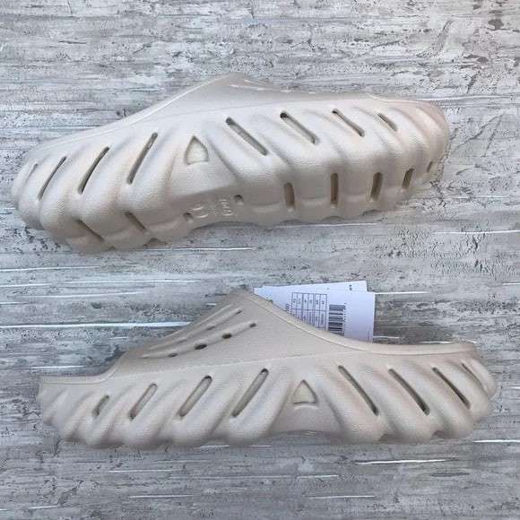 Чоловічі Crocs Шльопанці Єхо Бежеві Echo Slide Stucco — фото 3