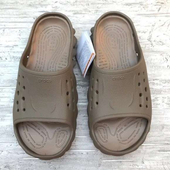 Чоловічі шльопанці Crocs Echo Slide Tumbleweed — фото 5