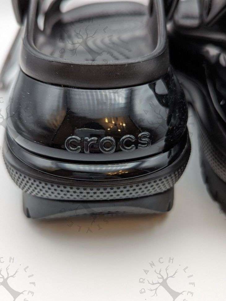 Жіночі Сандалі Crocs Mega Crush Sandal Black — фото 6