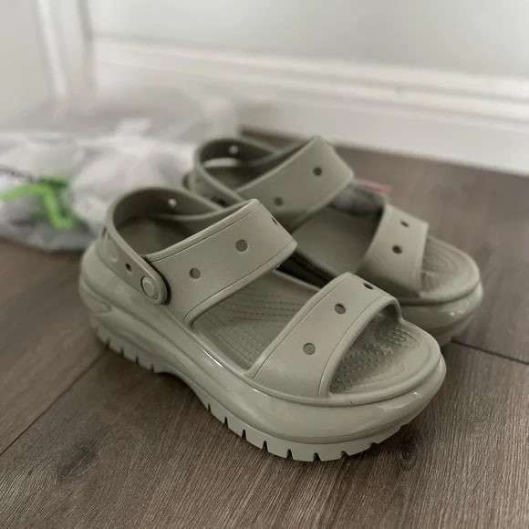 жіночі сандалі Crocs Mega Crush Sandal Elephant — фото 3