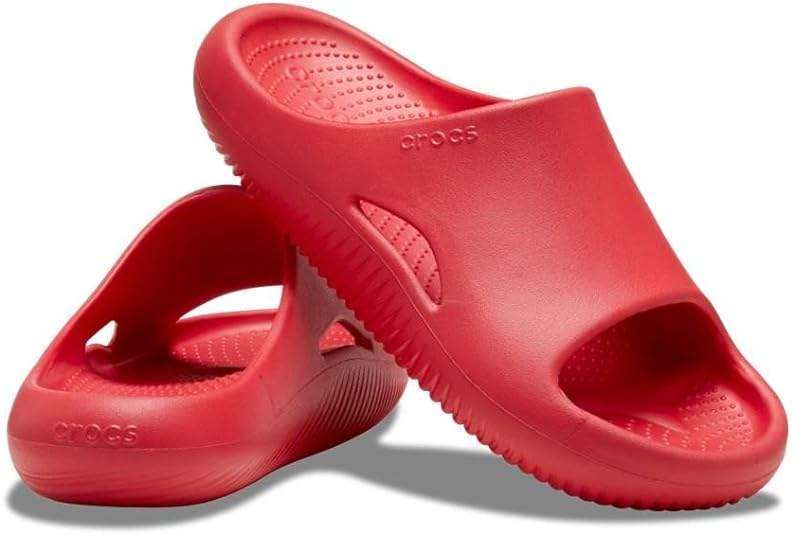 Жіночі Crocs Шльопанці Червоні Mellow Recovery Slide Varsity Red — фото 1