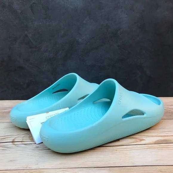 Жіночі шльопанці Crocs Mellow Slide Pure Water Blue — фото 7