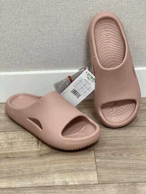 Шльопанці Crocs Mellow Recovery Slide Pink Clay — фото 6