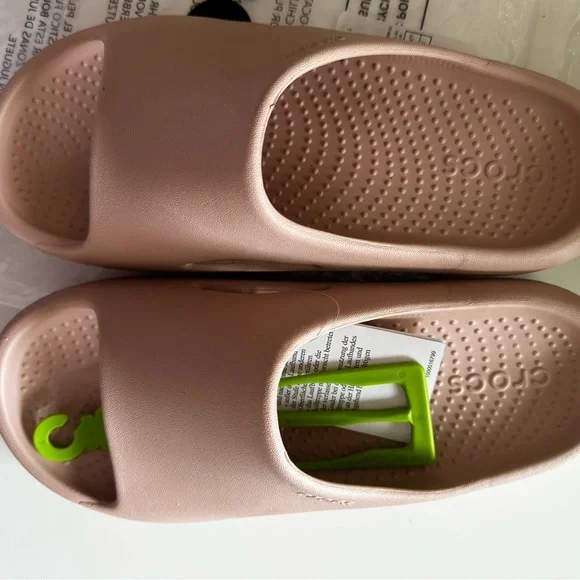 Шльопанці Crocs Mellow Recovery Slide Pink Clay — фото 8