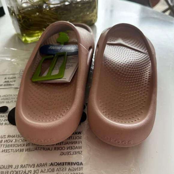 Шльопанці Crocs Mellow Recovery Slide Pink Clay — фото 9