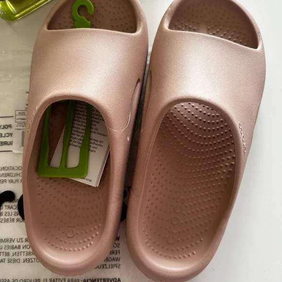Шльопанці Crocs Mellow Recovery Slide Pink Clay — фото 10