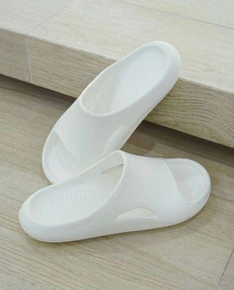 Жіночі шльопанці Crocs Mellow Recovery Slide White — фото 4