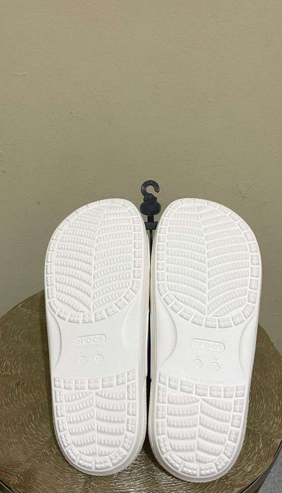 Чоловічі шльопанці Crocs Classic Solarized Sandal White / Multi — фото 4