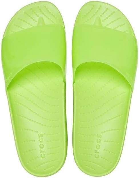 Жіночі шльопанці Crocs Slide Splash Limeade — фото 11