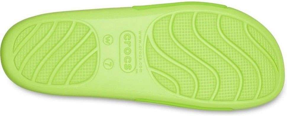 Жіночі шльопанці Crocs Slide Splash Limeade — фото 12