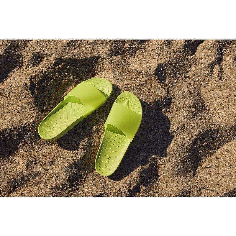 Жіночі шльопанці Crocs Slide Splash Limeade — фото 3