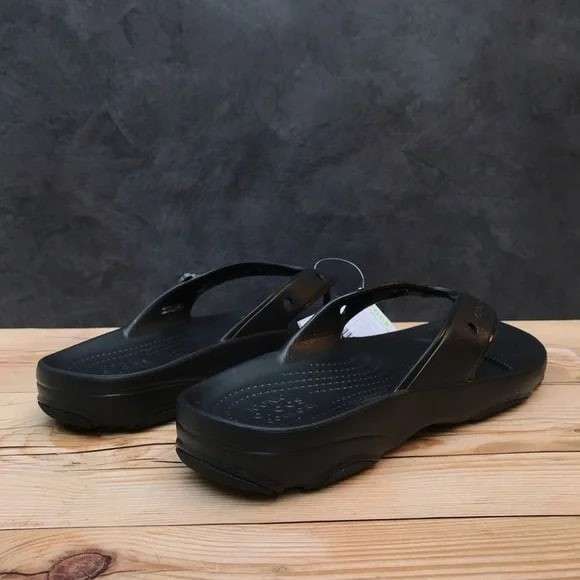 Чоловічі в'єтнамки Crocs All-Terrain Flip Black — фото 6