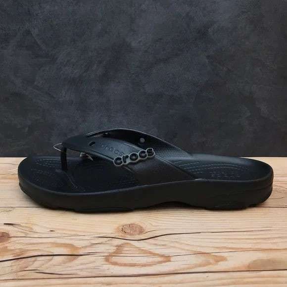 Чоловічі в'єтнамки Crocs All-Terrain Flip Black — фото 9
