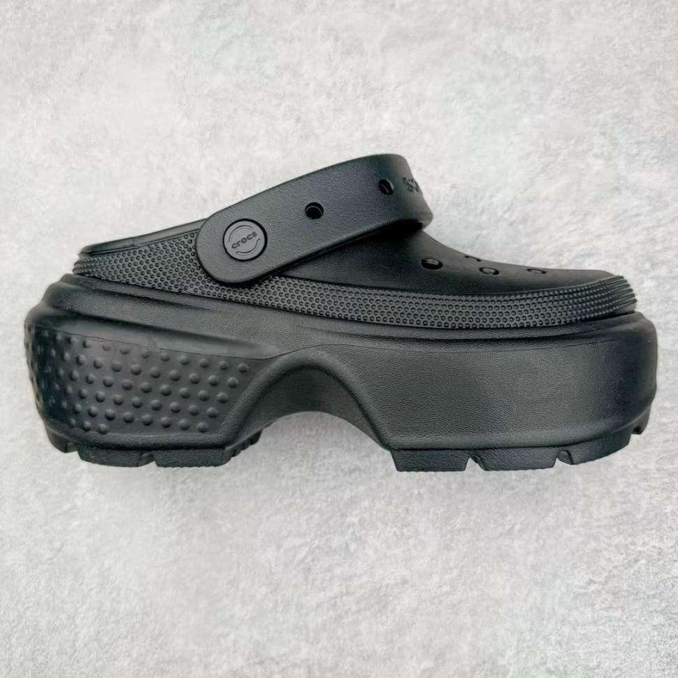 Жіночі Crocs Stomp Clog Black — фото 15