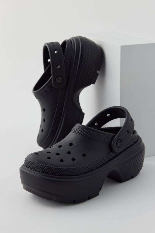 Жіночі Crocs Stomp Clog Black — фото 8