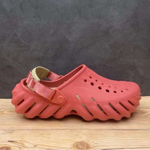 Crocs Єхо Клог Червоні Echo Clog Strawberry-Wine — фото 2