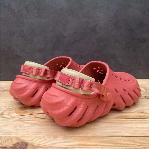 Crocs Єхо Клог Червоні Echo Clog Strawberry-Wine — фото 11