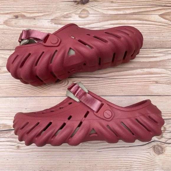 Crocs Єхо Клог Червоні Echo Clog Strawberry-Wine — фото 15