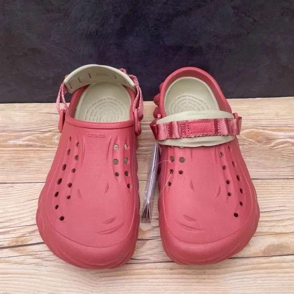 Crocs Єхо Клог Червоні Echo Clog Strawberry-Wine — фото 6