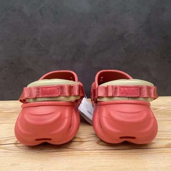 Crocs Єхо Клог Червоні Echo Clog Strawberry-Wine — фото 9
