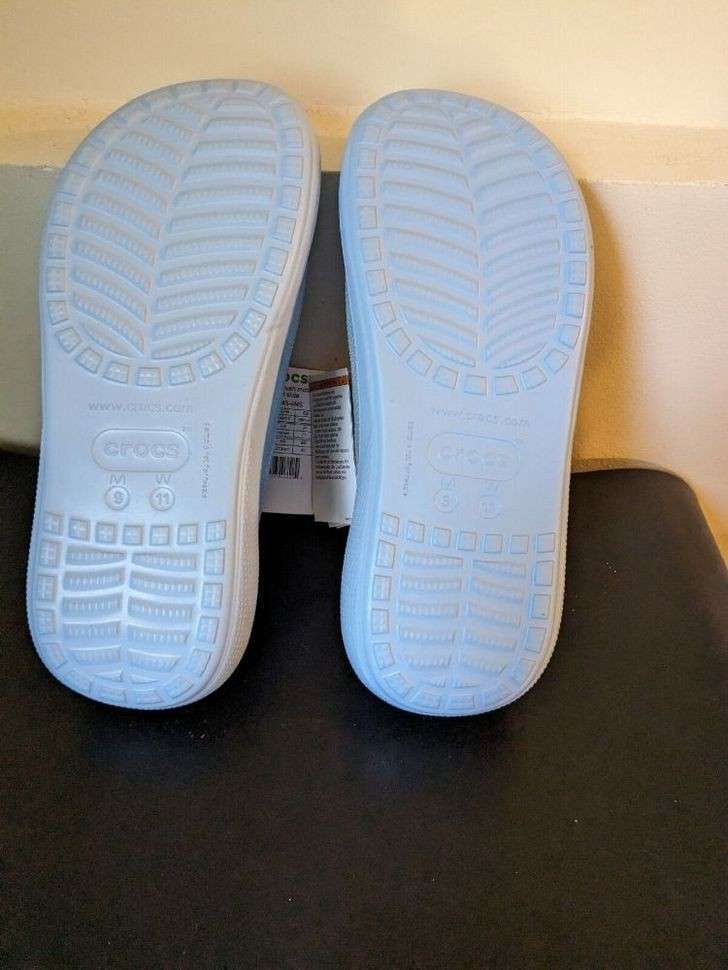 Жіночі шльопанці Crocs Classic Crush Platform Blue Calcite — фото 6