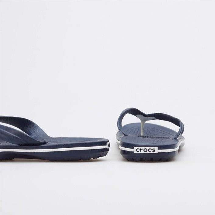 Чоловічі в'єтнамки Crocs Crocband Flip Navy/White — фото 6