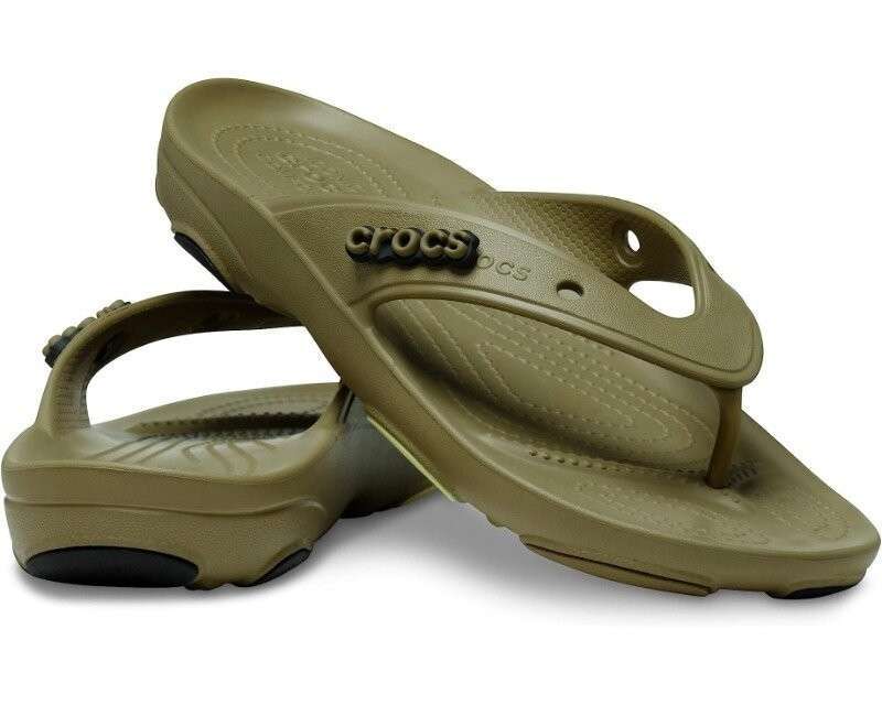 Чоловічі в'єтнамки Crocs All-Terrain Flip Aloe Green — фото 1