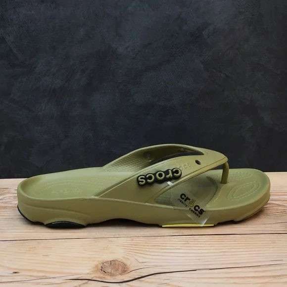 Чоловічі в'єтнамки Crocs All-Terrain Flip Aloe Green — фото 2