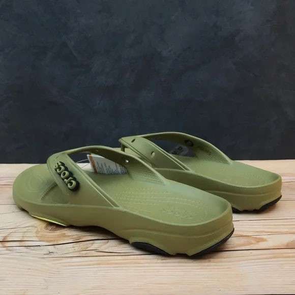 Чоловічі в'єтнамки Crocs All-Terrain Flip Aloe Green — фото 11