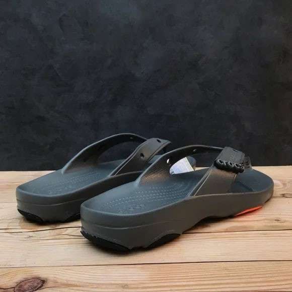 Чоловічі в'єтнамки Crocs All-Terrain Flip Slate Grey — фото 6