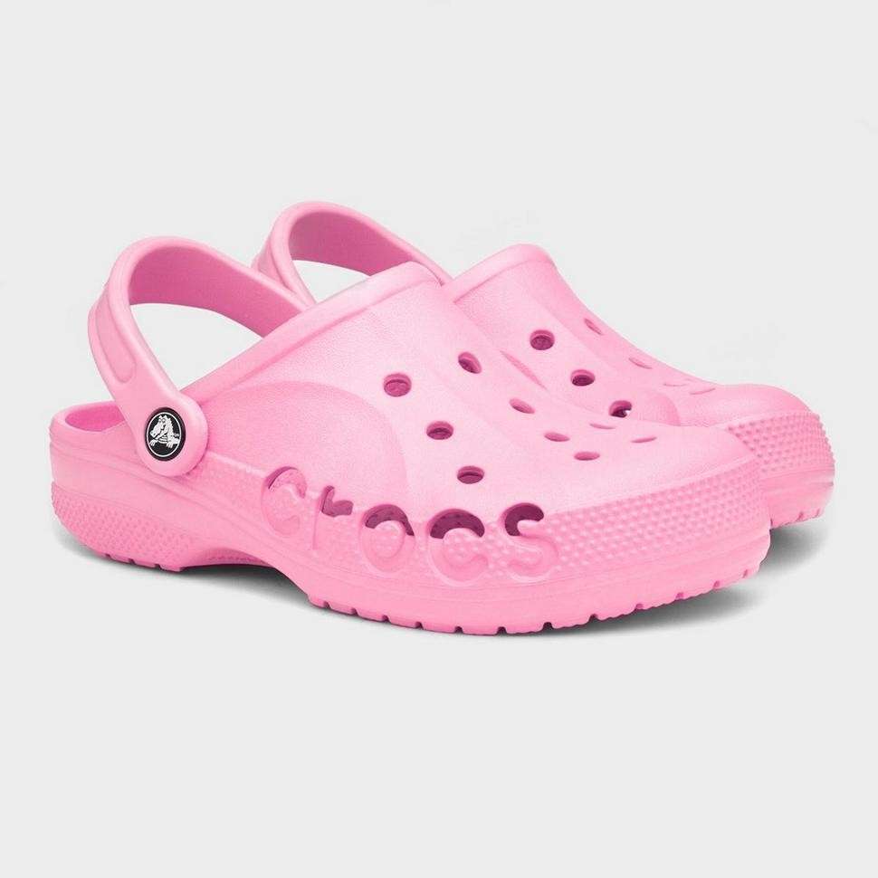Дитячі Crocs для дівчинки Baya Clog Kids Pink Lemonade — фото 10