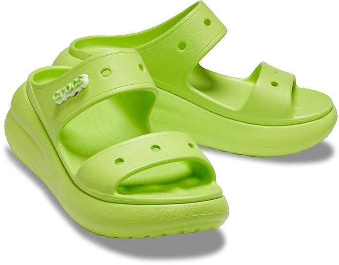 Жіночі шльопанці Crocs Crush Sandal Limeade