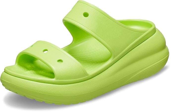 Жіночі шльопанці Crocs Crush Sandal Limeade — фото 8