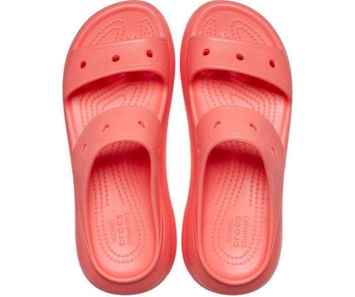 Жіночі шльопанці Crocs Crush Sandal Neon Watermelon — фото 13