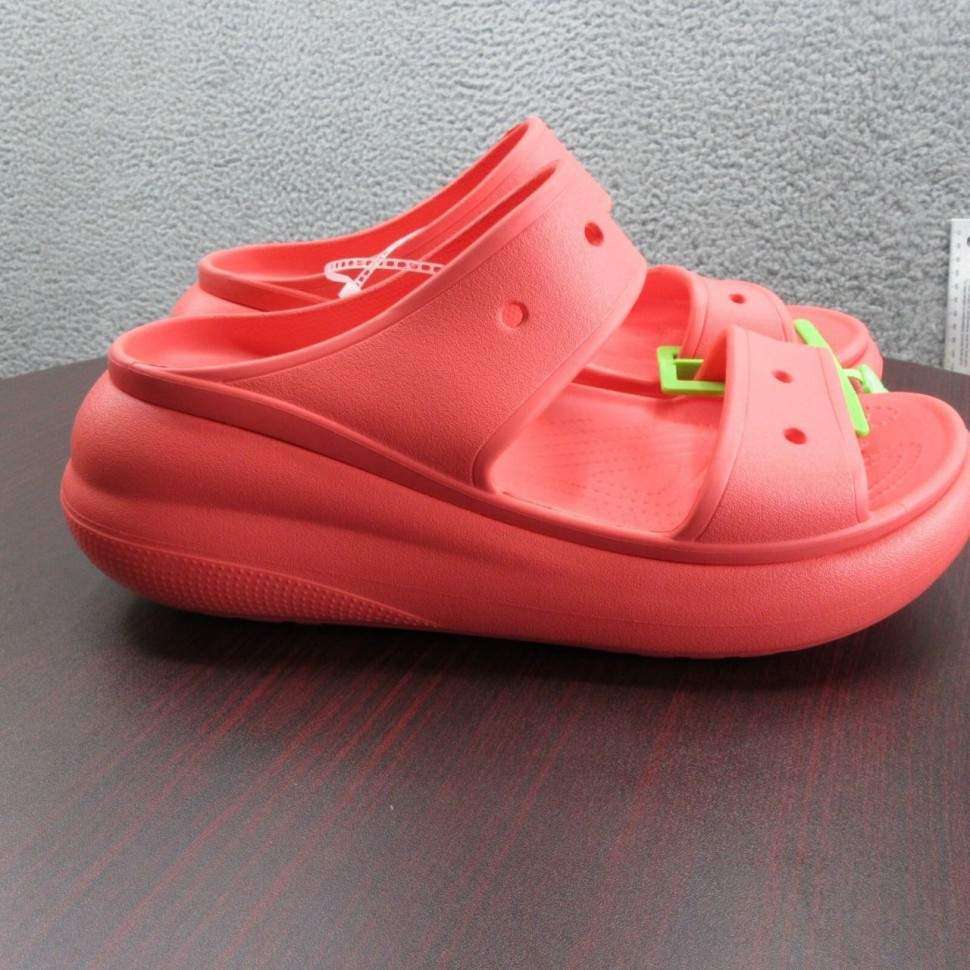 Жіночі шльопанці Crocs Crush Sandal Neon Watermelon — фото 8