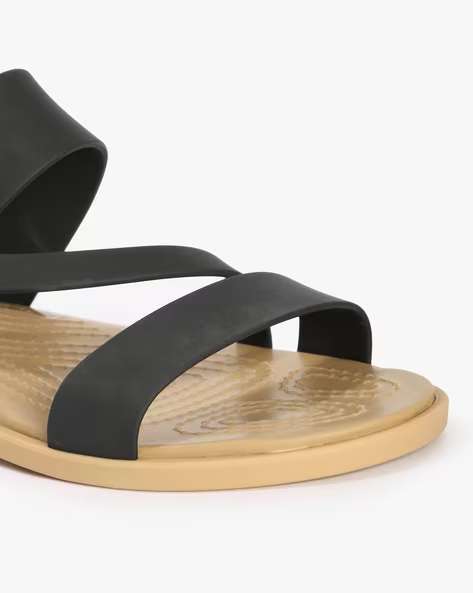 Жіночі Сандалі Crocs Tulum Strappy Black / Mushroom — фото 4