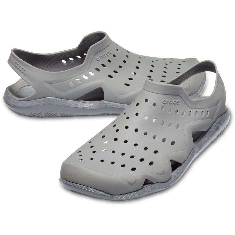 Чоловічі сандалі Crocs Men's Swiftwater Wave Sandal Flat Grey