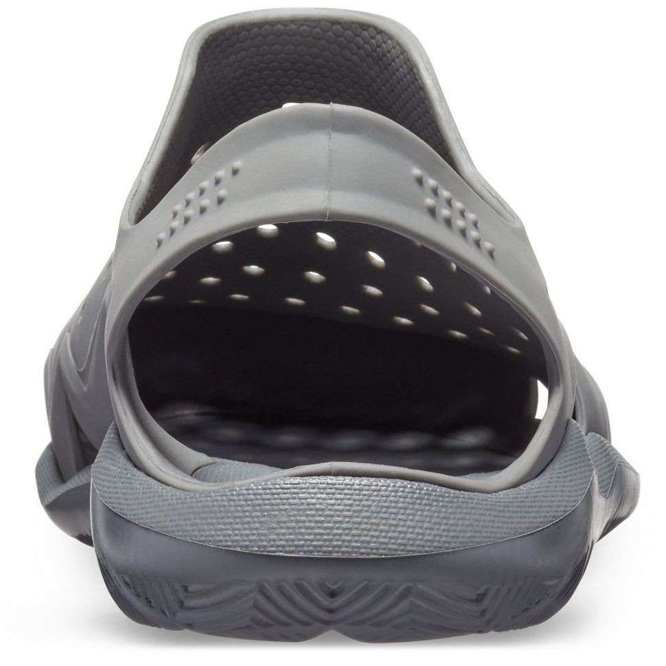 Чоловічі сандалі Crocs Men's Swiftwater Wave Sandal Flat Grey — фото 8