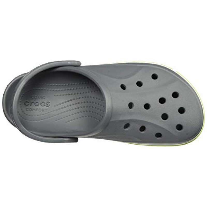 Чоловічі Crocs Баябенд Клог Сірі Bayaband Clog Charcoal Volt Green — фото 11