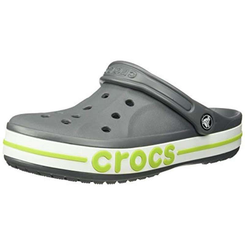 Чоловічі Crocs Баябенд Клог Сірі Bayaband Clog Charcoal Volt Green — фото 4