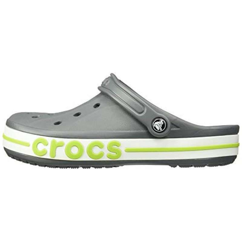 Чоловічі Crocs Баябенд Клог Сірі Bayaband Clog Charcoal Volt Green — фото 8
