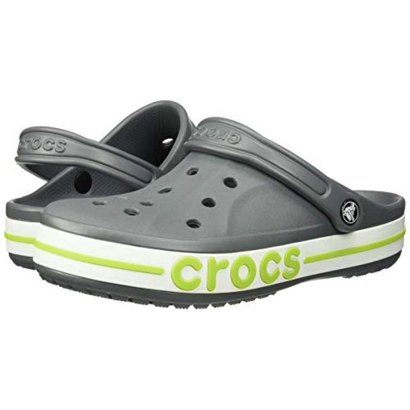 Чоловічі Crocs Баябенд Клог Сірі Bayaband Clog Charcoal Volt Green — фото 9