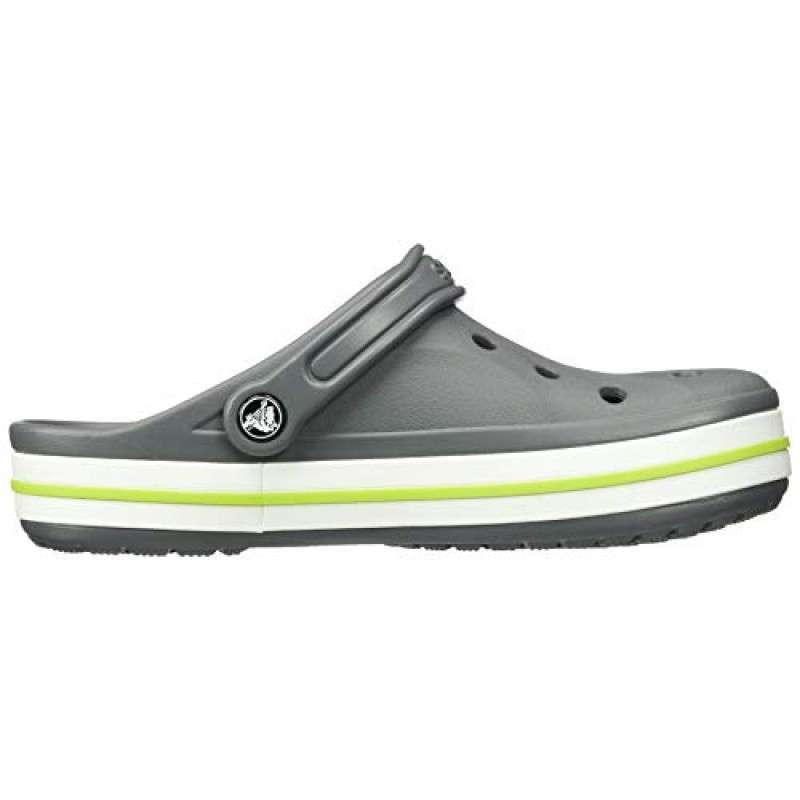 Чоловічі Crocs Баябенд Клог Сірі Bayaband Clog Charcoal Volt Green — фото 10